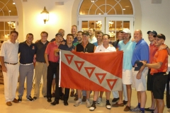 22 TKEs Young and Older at the Sept. 2015 AJ Memorial Golf Classic